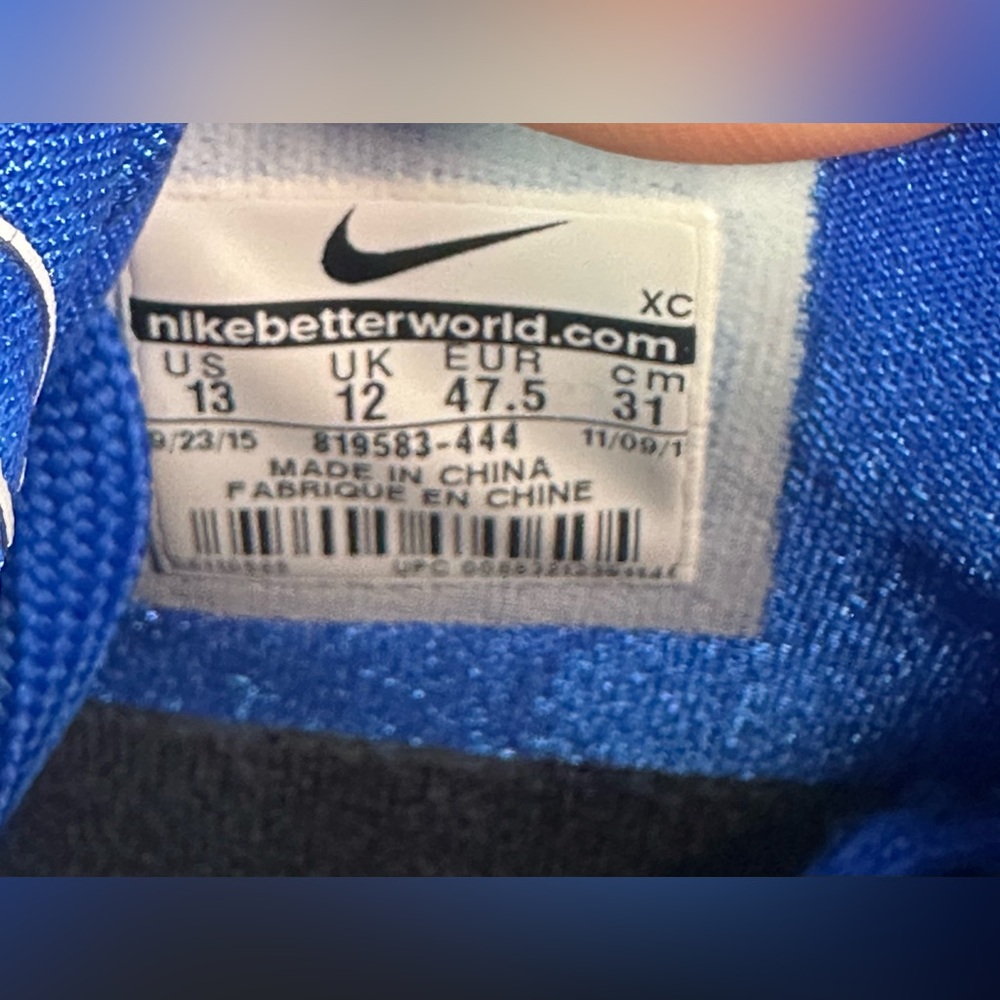 Nike Kyrie 2 Basketball Shoes Brotherhood Blue Duke Mens 13 - Picture 11 of 13